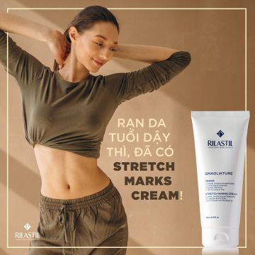 RẠN DA TUỔI DẬY THÌ, ĐÃ CÓ STRETCH MARKS CREAM