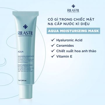 RILASTIL AQUA MOISTURIZING MASK - MẶT NẠ GIÚP BIẾN ĐỔI LÀN DA CHỈ SAU 1 ĐÊM